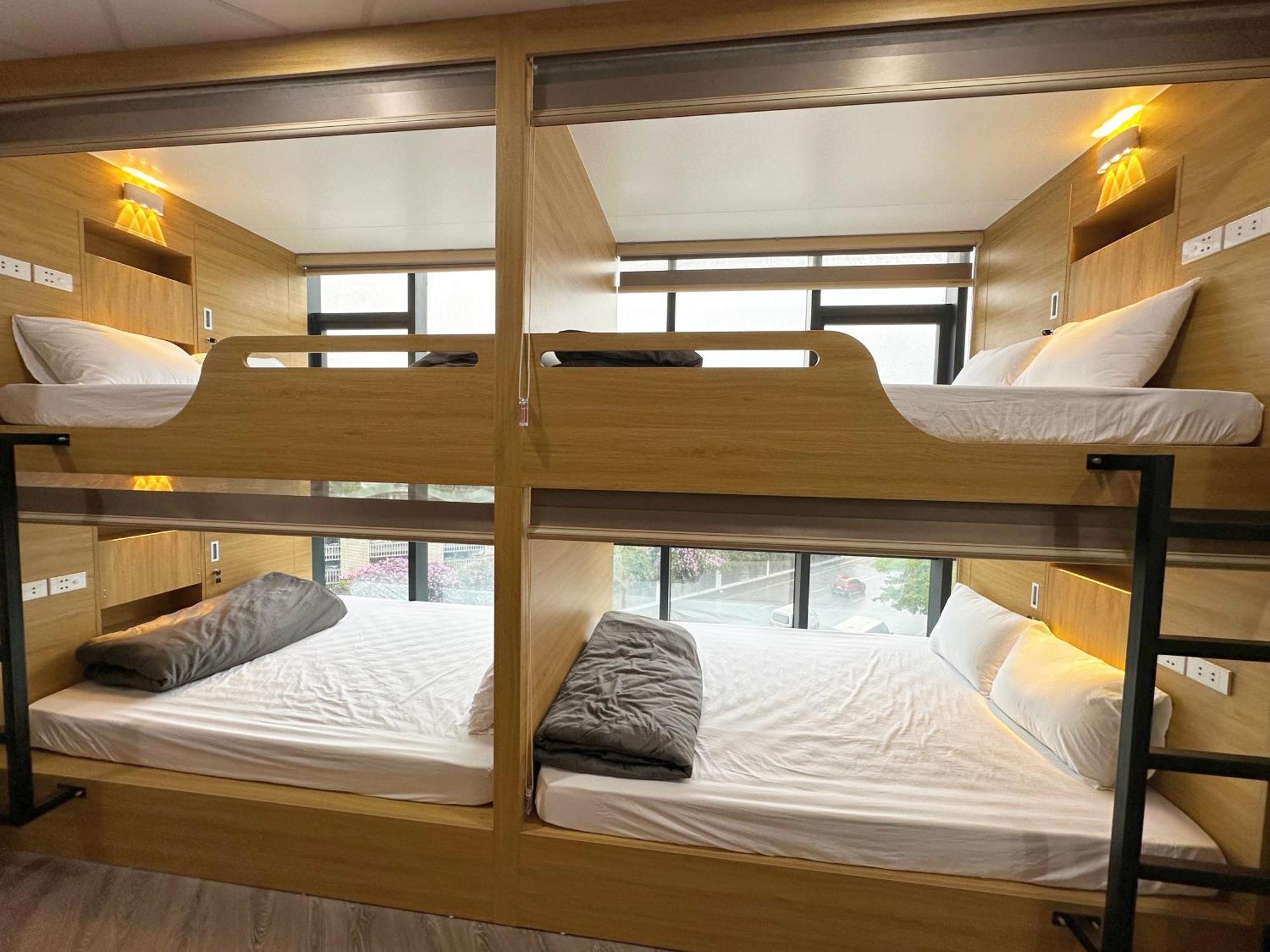 Hanoi Capsule Station Hostel Esterno foto