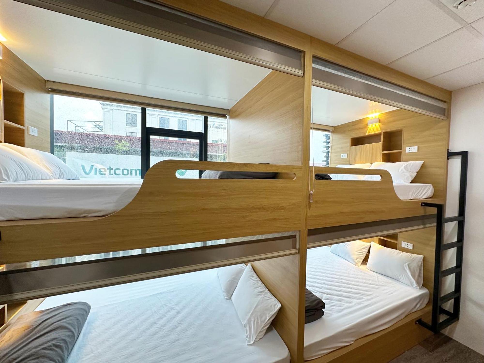 Hanoi Capsule Station Hostel Esterno foto